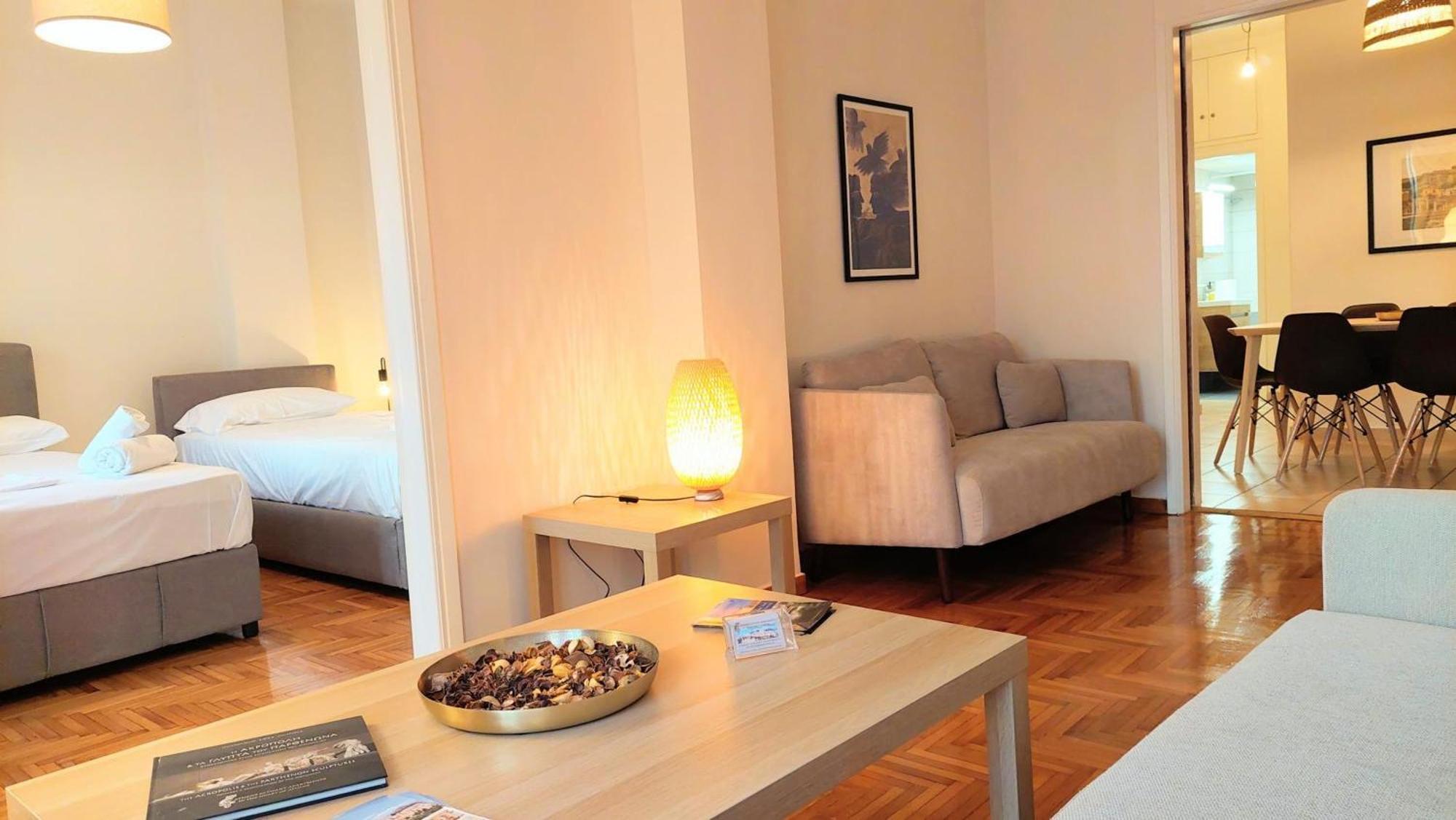 Big Apartment In Acropolis Museum Athene Buitenkant foto